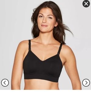 Two Auden Maternity Women's Nursing Seamless Bra